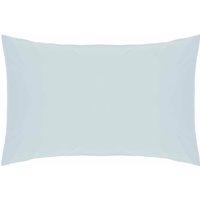 200 Thread Count Cotton Percale Pillowcase Duck Egg