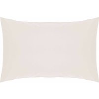 200 Thread Count Cotton Percale Pillowcase Ivory