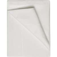 400 Thread Count Egyptian 100% Cotton Flat Bed Sheet Ivory, Ivory / King