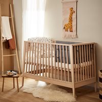 Leander Linea Baby Cot in Beech