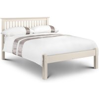 Barcelona - Single - White Finish Solid Pine Wooden Bed Frame - 3ft