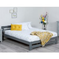 Xiamen -Single - Grey - Wood - 3ft