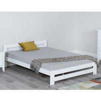 Xiamen - Small Double -White - Wood - 4ft