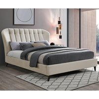 Elm - King Size - Neutral - Warm Stone - Velvet - 5ft
