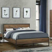 Houston - Double -Walnut - Wood - 4ft6