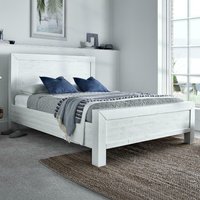 Hoxton - Double -White - Wooden - 4ft6