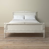 Atelier - King Size - French Bed - White - Wooden - High Foot-End - 5ft - Willis & Gambier