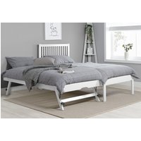Buxton - Single - Guest Bed - White - Wood - 3ft