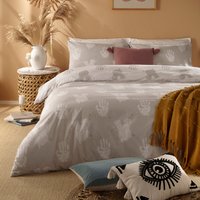 Be Kind Duvet Cover Set Grey, Grey / Single