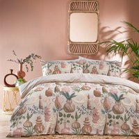 Earthen Duvet Cover Set Clay, Clay / Super King
