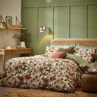 Wallflower Duvet Cover Set Natural, Natural / Double
