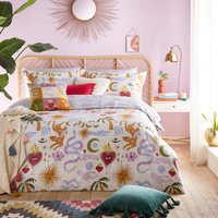 Alchemy Abstract Duvet Cover Set Multicolour, Multicolour / Super King