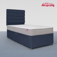 Airsprung Single Kids Wellness Mattress w/ 2 Drawer Blue