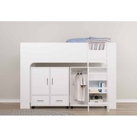 Flintshire Eden Mid Sleeper White