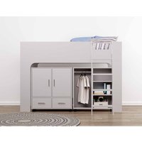 Flintshire Eden Mid Sleeper Grey