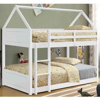 Sleepon 3Ft House Style Bunkbed In White