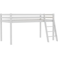 Vida Designs Sydney Bunk Bed 3Ft Single Bed, White, 90 X 190 Cm