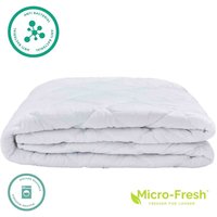 Assura Sleep Pure Cotton Quilted Mattress Protector With Micro-fresh® Single