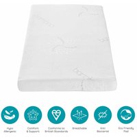 Tutti Bambini Eco Fibre Deluxe Cot Mattress (60 X 120 Cm)