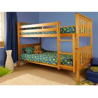 SleepOn Chelsea Single Bunk Bed Caramel
