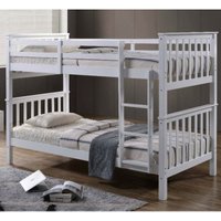 The Artisan Bed Company Bunk Bed with Flat Headboard - White