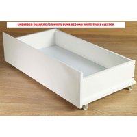 The Artisan Bed Company White Under-bed Drawers - 2pk