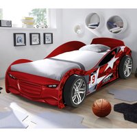 The Artisan Bed Company Twin Turbo Car Bed - Red