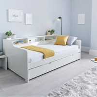 Tyler White Guest Bed and Orthopaedic Mattress