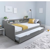 Tyler Grey Guest Bed and Trundle