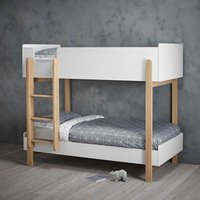 LPD Furniture Hero Bunk Bed White Oak