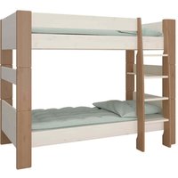 Steens For Kids Bunk Bed White Washed Gray Brown Lacquered