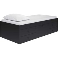 Kudl Captain's Single 3Ft Cabin Bed Black