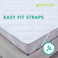 Assura Sleep Seersucker Topper With Micro-fresh® King
