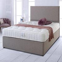 Shire Essentials 1000 Pocket Sprung Tufted Divan Bed Set