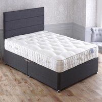 Apollo Silver Intelligent Comfort 2000 Pocket Sprung Intelligent Fibre Divan Bed Set