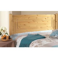 Friendship Mill Vegas Solid Pine Wooden Headboard, Small Single