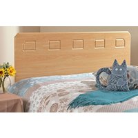 Friendship Mill Miami Wooden Headboard, Double, Oak effect