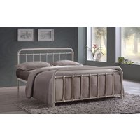 Time Living Miami Metal Bed Frame, Small Double, Black