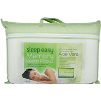 Aloe Vera Memory Foam Pillow, Standard Pillow Size