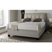 Novo Acerra Ottoman Bed Frame, Double, Oatmeal
