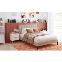 Novo Savannah Fabric Bed Frame, Small Double