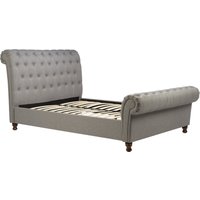 Olivia's Caspian Bed in Grey / Kingsize
