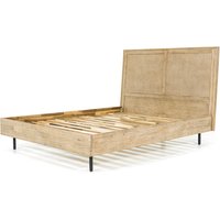 Libra Interiors Maddox King Size Bed in Natural