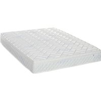 HOMCOM King Mattress with Breathable Foam Pocket Innerspring 200cmx150cmx22.5cm, white