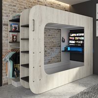 Trasman Pod Solo 3 Gaming High Sleeper Bed 90x200cm