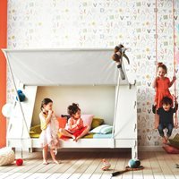 Mathy by Bols Original Kids Tent Cabin Bed available in 26 Colours - Mathy Cuberdon Purple