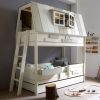 Lifetime Adventure Hangout Kids Bunk Bed  - Lifetime Whitewash
