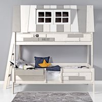 Lifetime Adventure Hangout Bunk Bed - Small Double  - Lifetime White