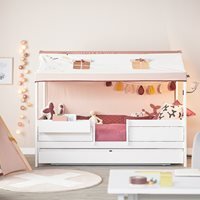 Lifetime Funland 4 in 1 Luxury Combination Bed with Free Accessories - Lifetime Whitewash