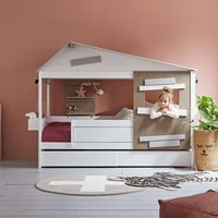 Lifetime The Hideout Luxury Kids Bed  - Lifetime White